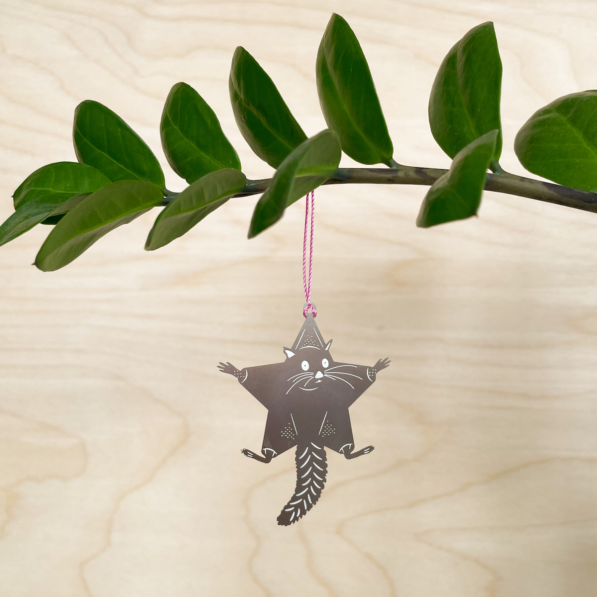 Another Studio – PARTY ANIMAL – Design Weihnachtsdekoration aus Edelstahl – FLUGHÖRNCHEN – Bild 6