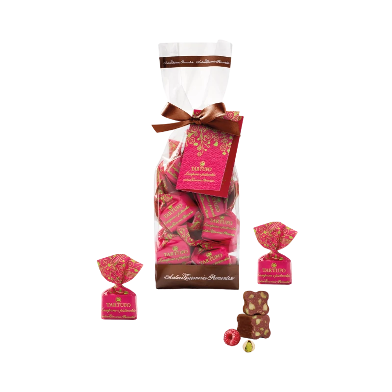 Antica Tartufi dolci Lampone e Pistacchio Geschenktüte – Bild 3