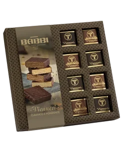 Babbi Viennesi De Luxe Waffelgebäck Classico & Fondente – 16 Stk.