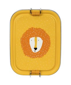 TRIXIE – Kinderbrotdose – Lunchbox aus Edelstahl – klein – MR. LION