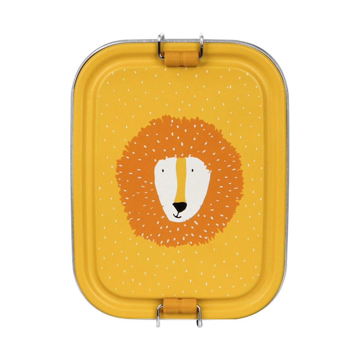 TRIXIE – Kinderbrotdose – Lunchbox aus Edelstahl – klein – MR. LION