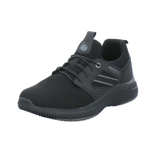 Dockers Sneaker Herren Schwarz – Bild 8