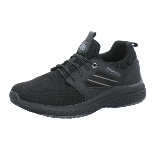 Dockers Sneaker Herren Schwarz – Bild 9