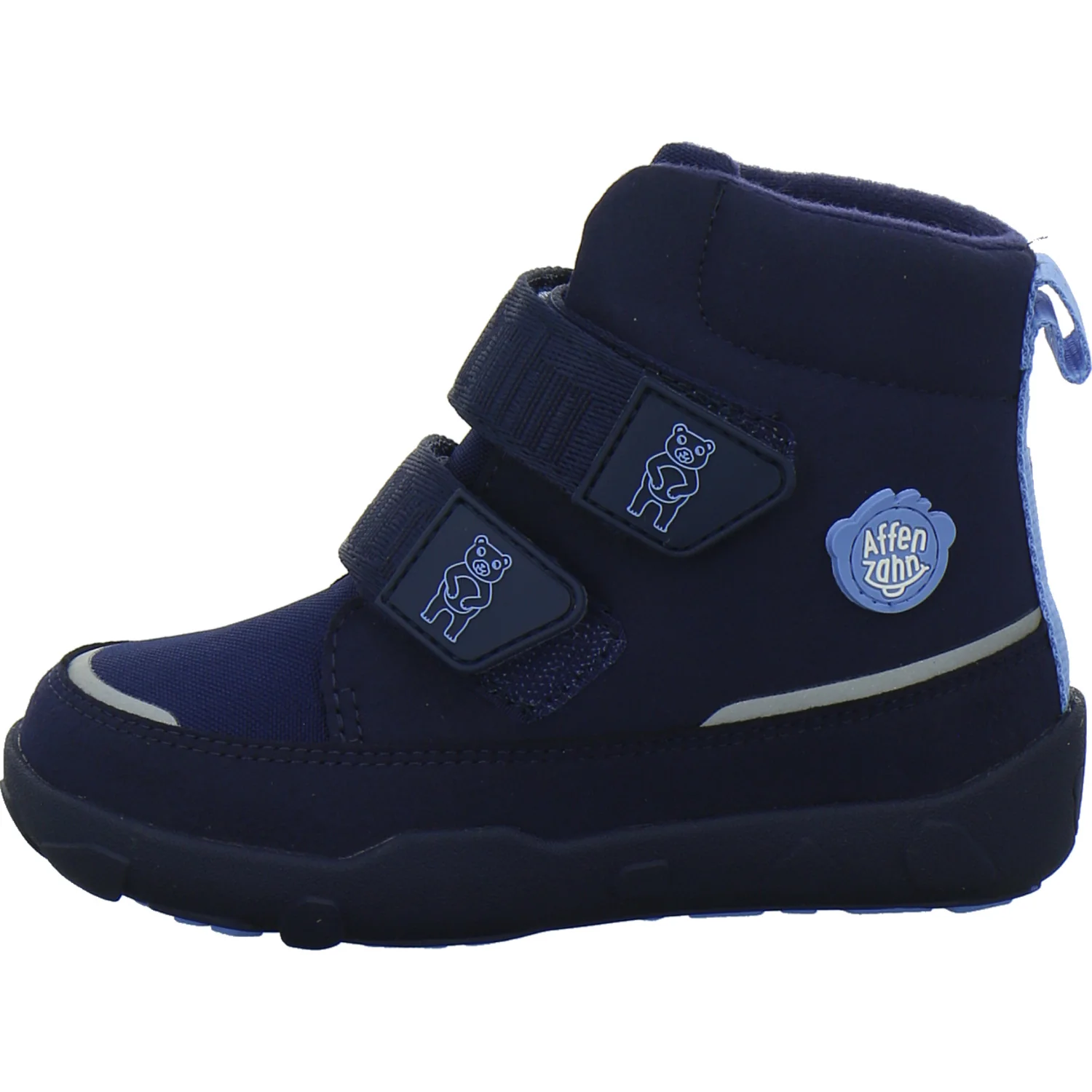 Affenzahn Winterschuhe Jungen Vegan Comfy Dunkelblau – Bild 3
