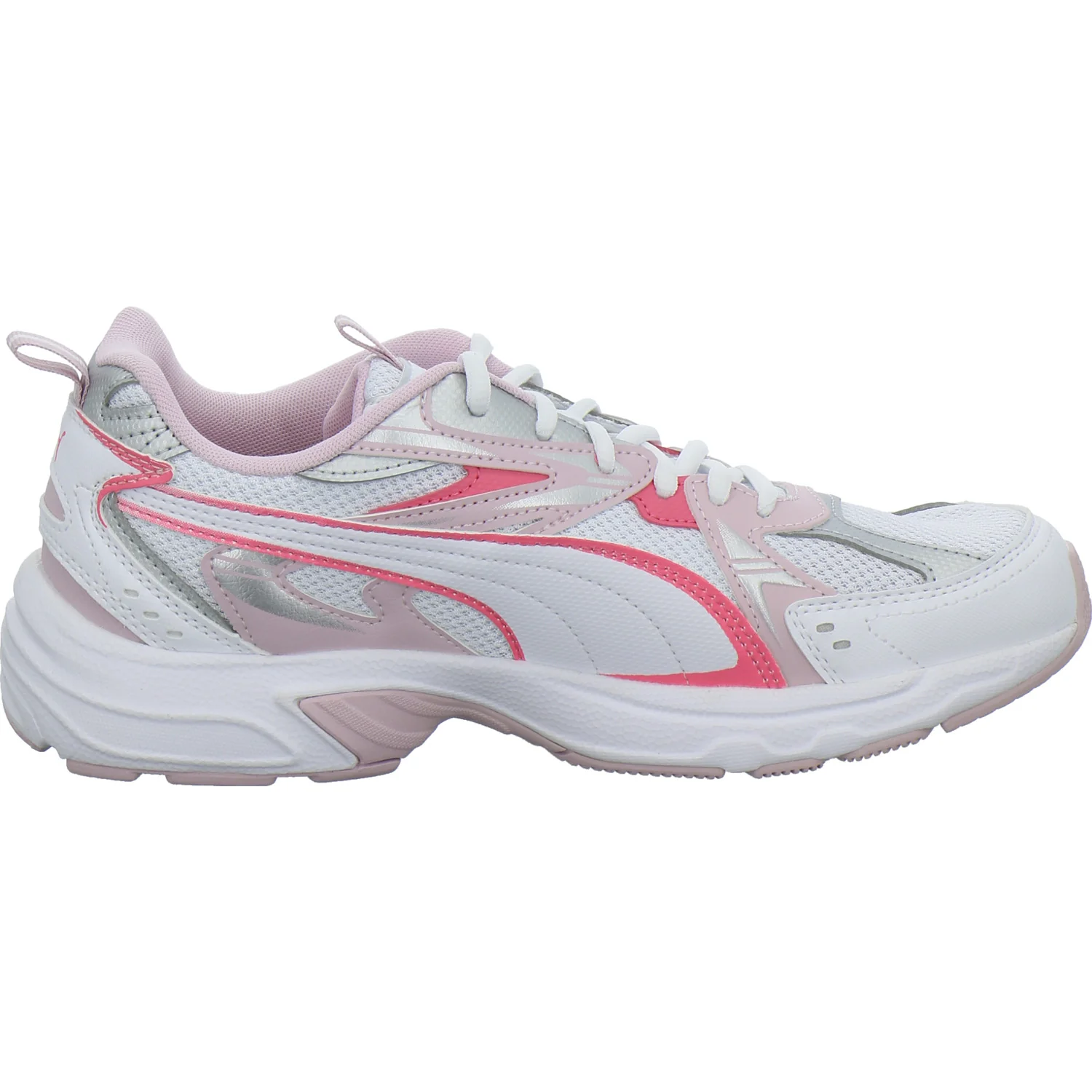 PUMA Turnschuhe Damen Milenio Tech Weiß-kombi – Bild 4
